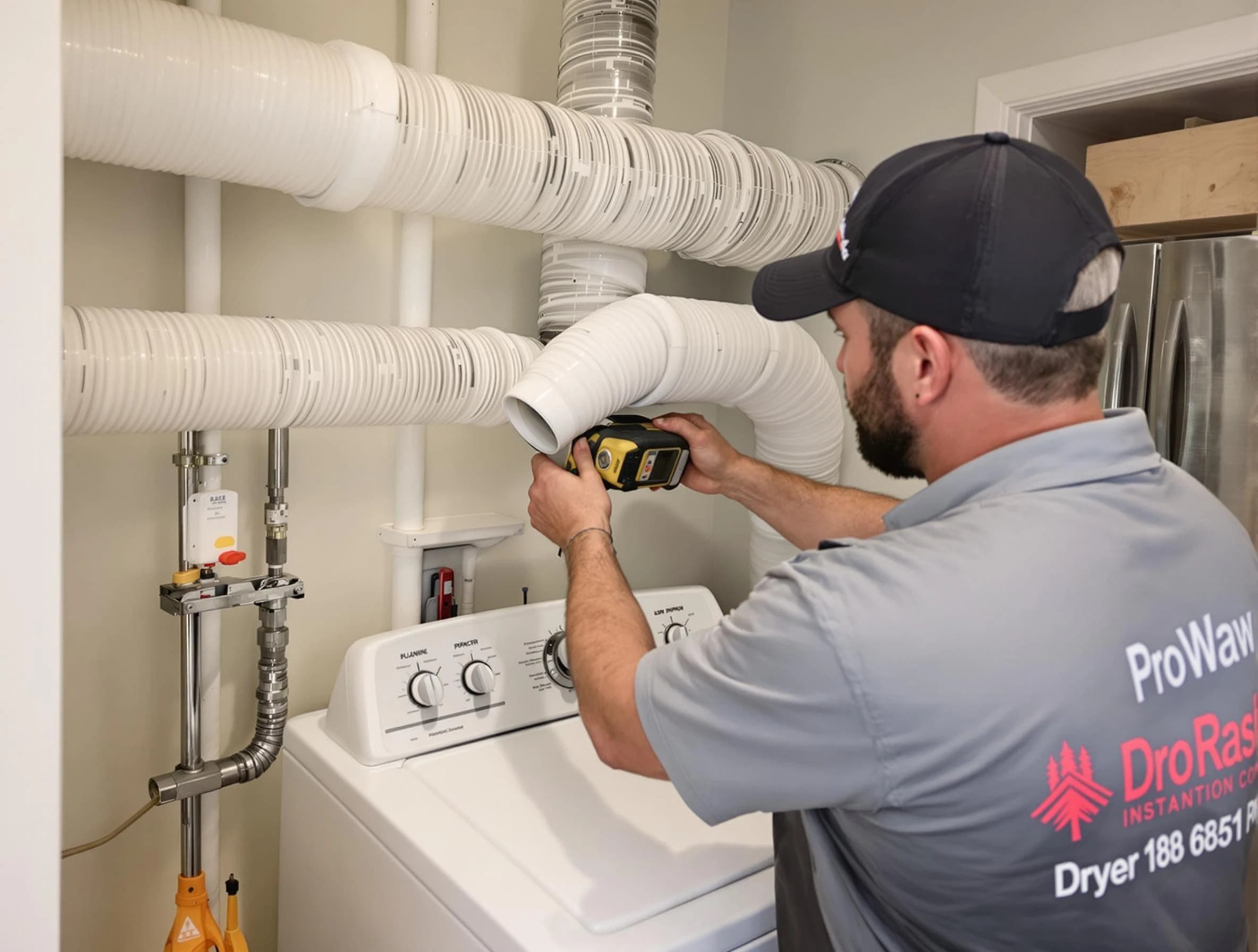 Professional dryer vent hose installation by Mechanicsville Dryer Vent Cleaning in Mechanicsville