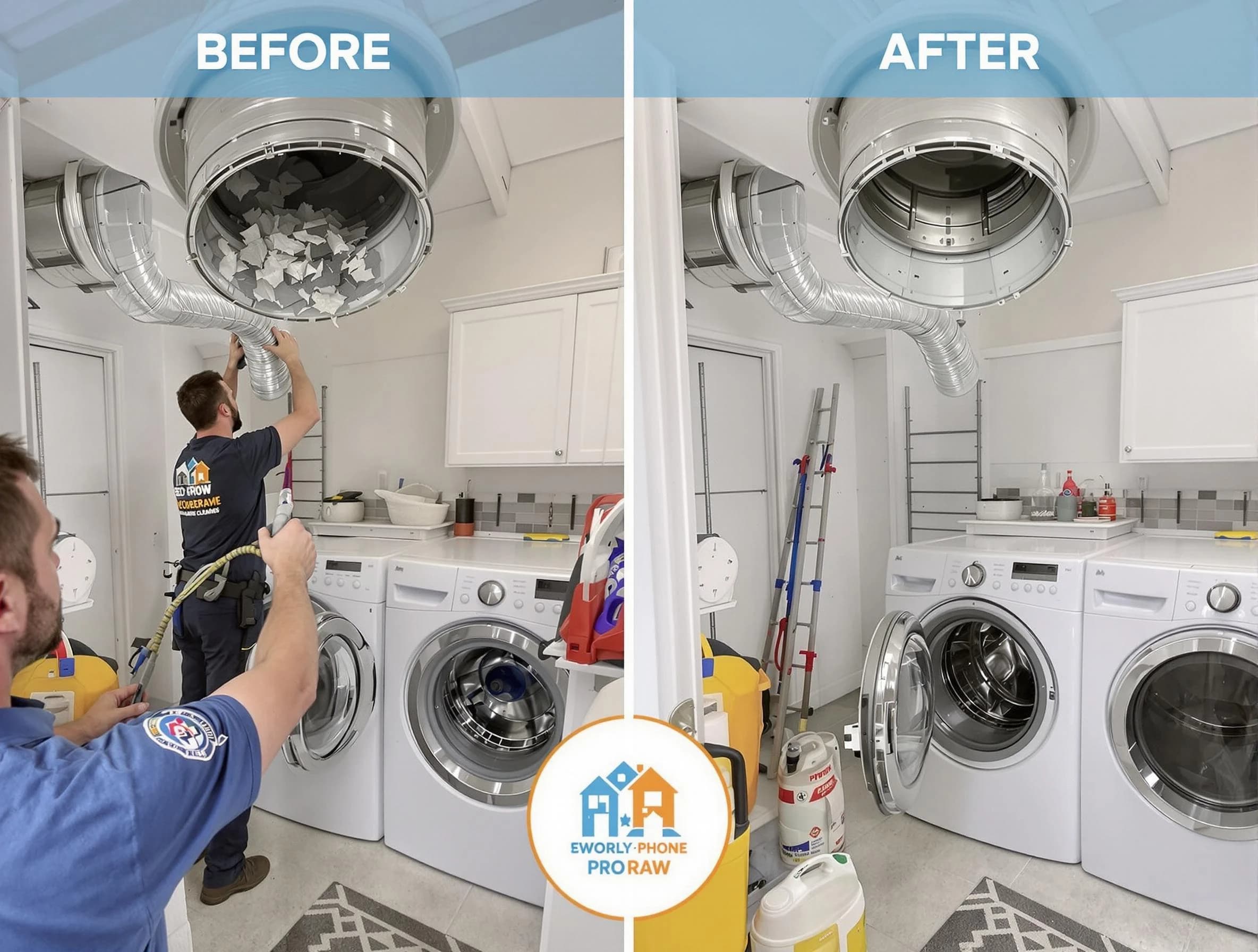 Residential dryer vent cleaning by Mechanicsville Dryer Vent Cleaning in Mechanicsville