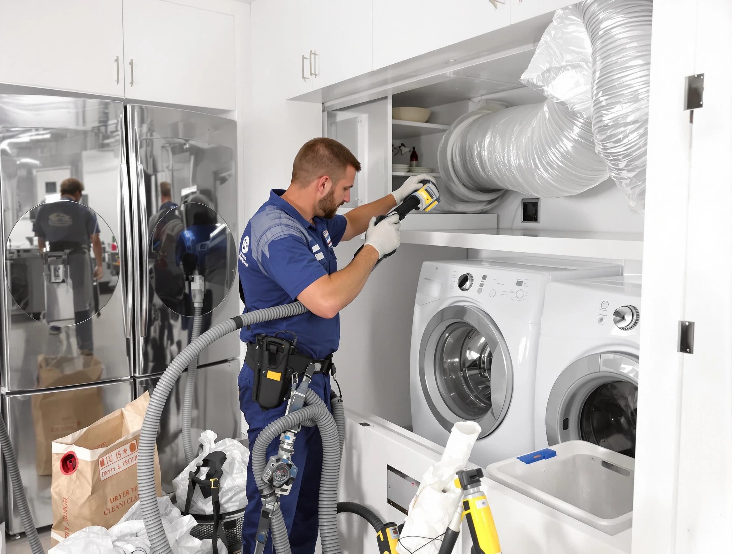 Professional duct cleaning by Mechanicsville Dryer Vent Cleaning in Mechanicsville