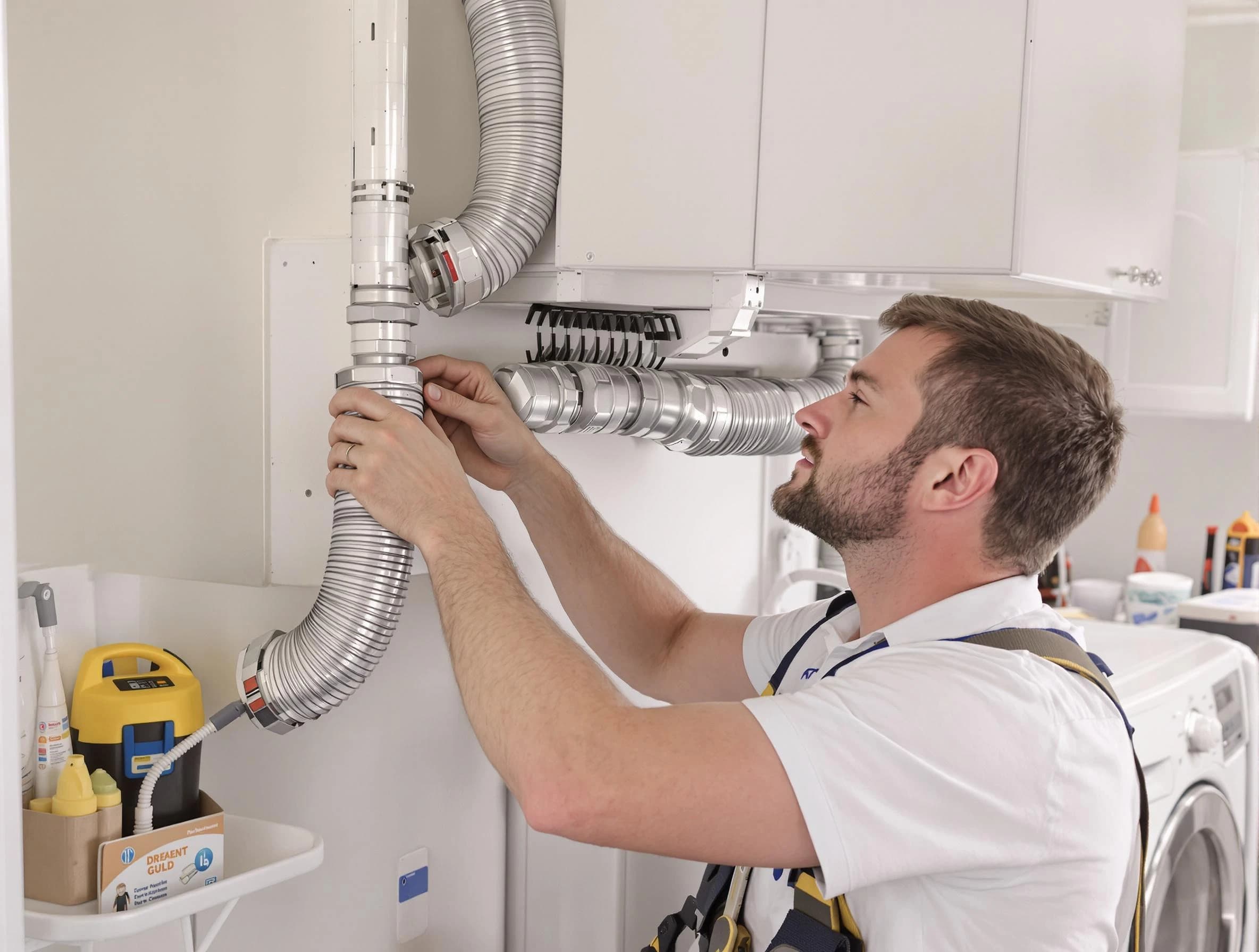 Professional dryer vent repair and installation by Mechanicsville Dryer Vent Cleaning in Mechanicsville
