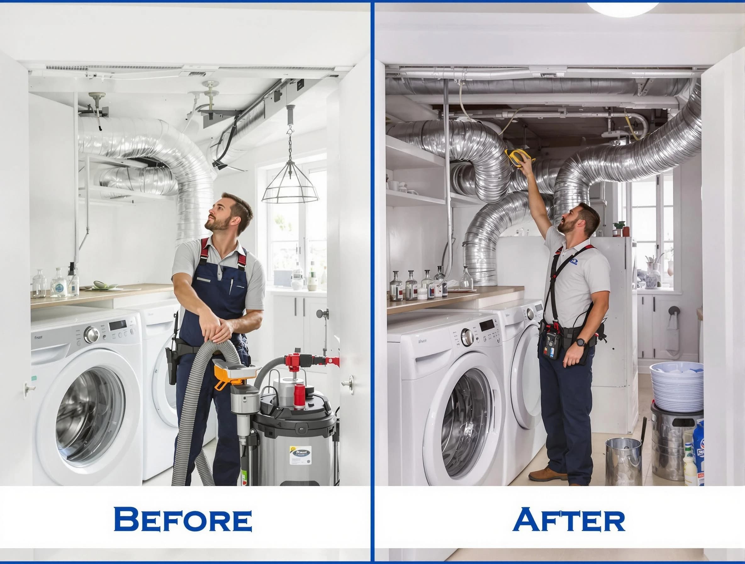 Expert gas dryer vent cleaning by Mechanicsville Dryer Vent Cleaning in Mechanicsville